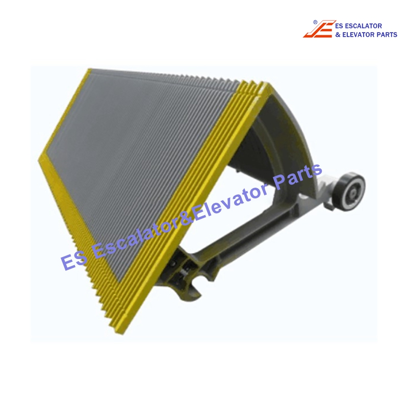 ES-A02A 8011236 Escalator Step 1000*400mm Width Euro Type With Yellow Demarcation Use For CNIM