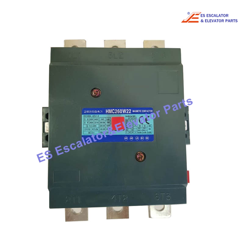 HMC260W22 Elevator Magnetic Contactor Use For Hyundai
