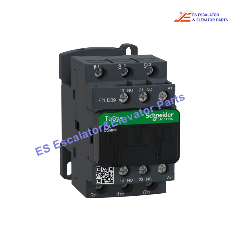 LC1D09M7 Elevator Contactor 3P(3 NO)-AC-3/AC-3e-<= 440 V 9 A-220 V AC coil Use For Schneider