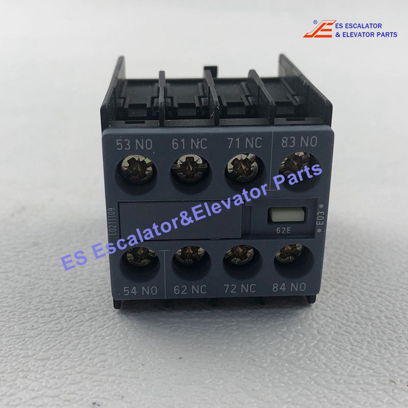3RH2911-1GA22 Elevator Auxiliary Switch Block Screw Terminal, 4-pol, 2NO+2NC Use For Siemens