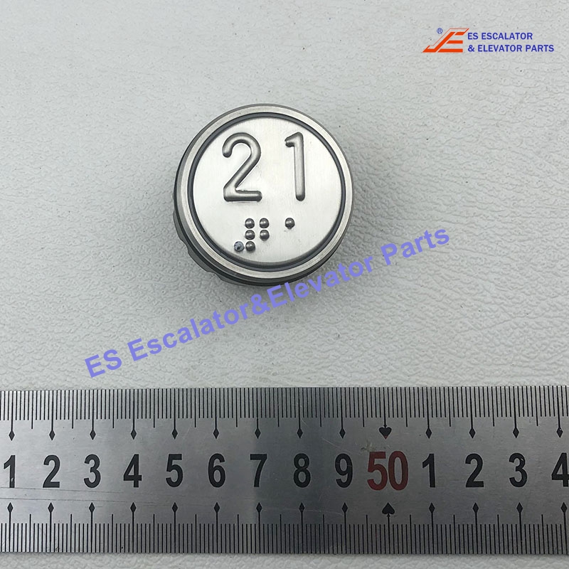 BR36 Elevator Button  Push Button  36mm With Braille  Use For Otis