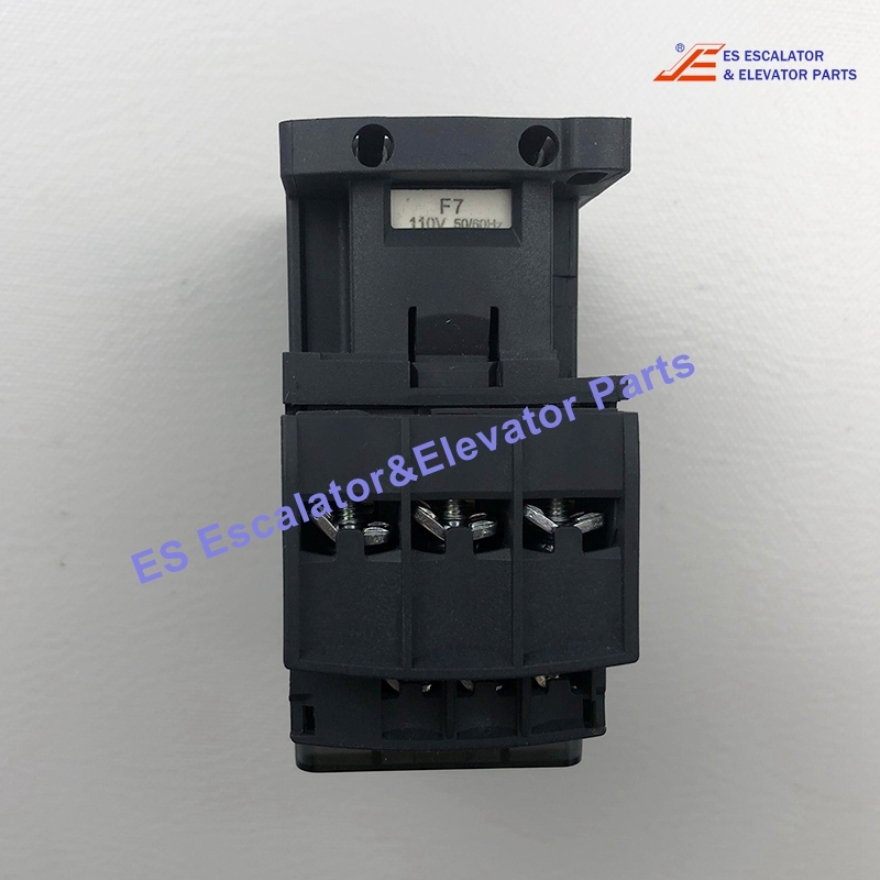 LC1D25F7 Elevator Contactor 3P(3 NO) - AC-3 - <= 440 V 25 A - 110 V AC coil Use For Schneider