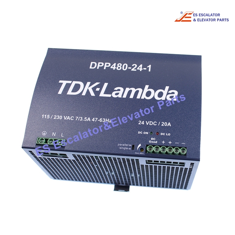 DPP480-24-1 Escalator Power Supply 24V 20A 480W Use For ThyssenKrupp