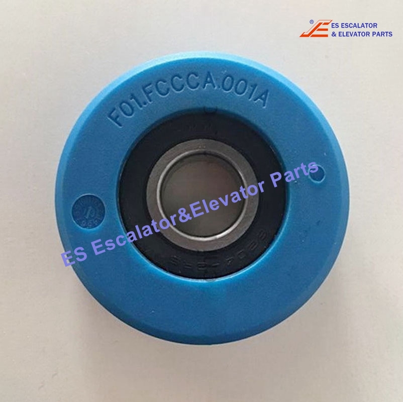 F01.FCCCA.001A Escalator Step Chain Roller Size:70x25mm 6204 Blue Use For Sjec