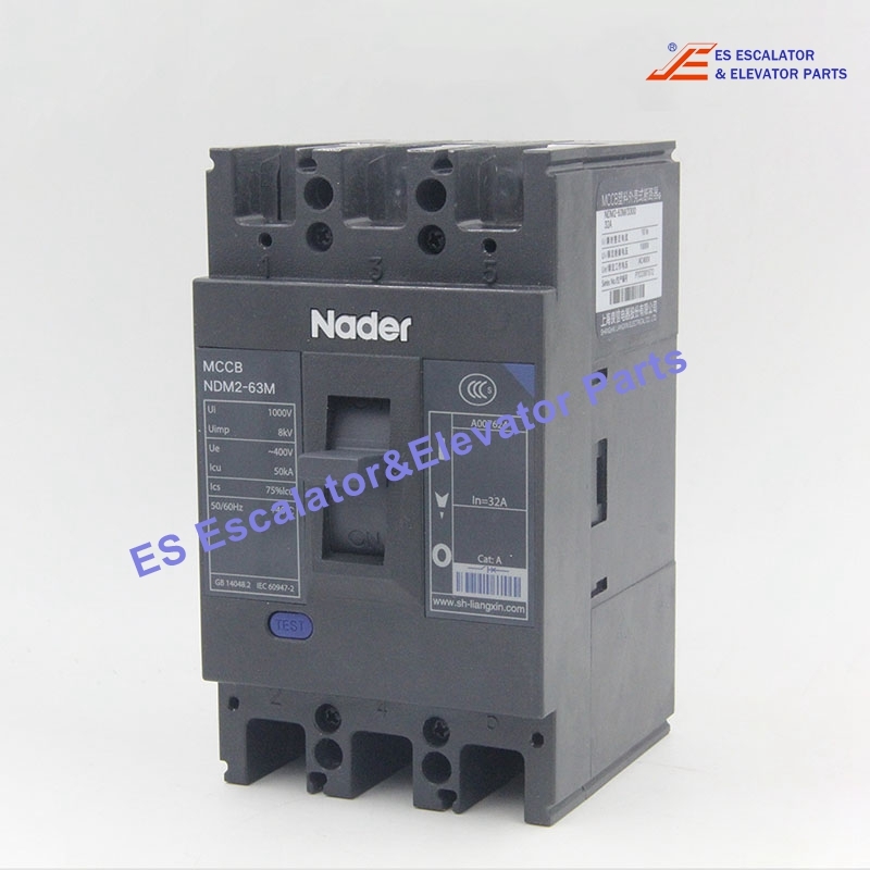 NDM2-63M Elevator Circuit Breaker AC400V Use For Other