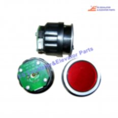 590756 Elevator Type D Push Button