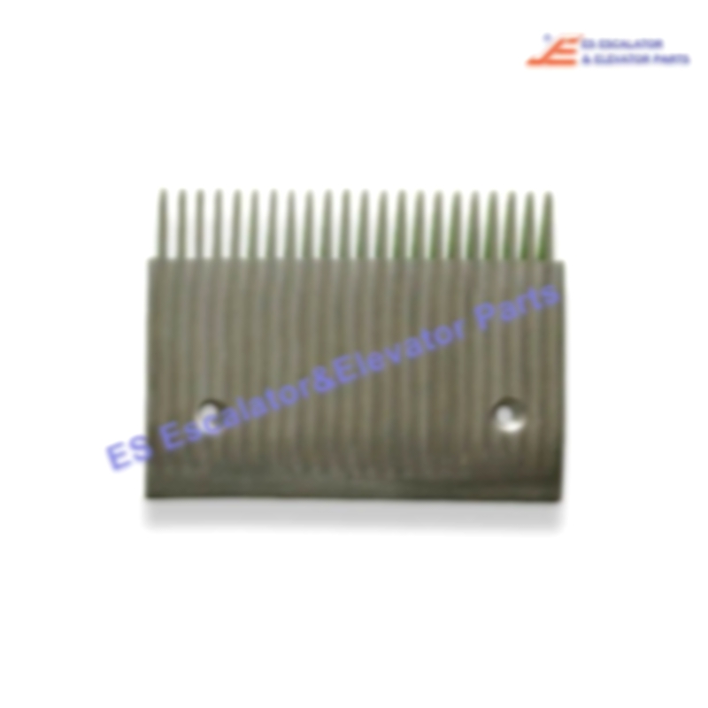 394100 Escalator Comb Plate Yellow End With Grooves Center Section 9500