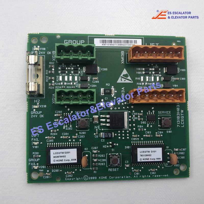 KM713180G11 Elevator LCEGTW Board PCB Use For Kone