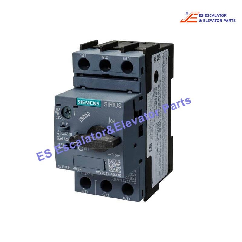 3RV2021-4DA10 Elevator Automatic Switch Use For Siemens