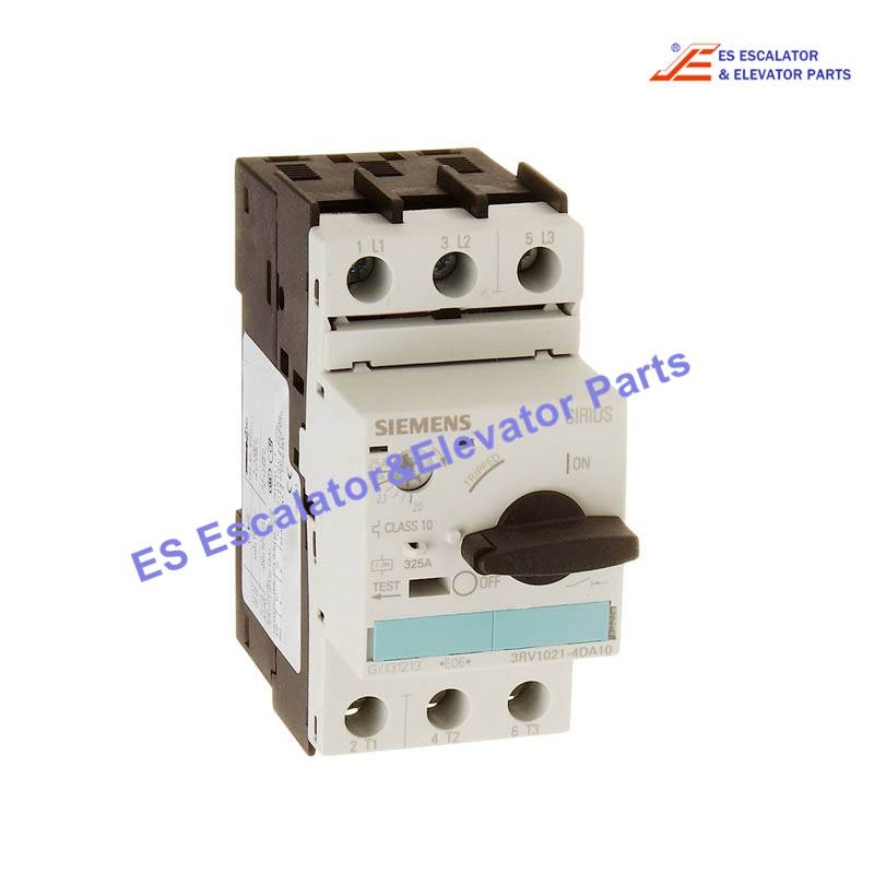 3RV1021-4DA10 Elevator Circuit Breaker 20-25A, 3-P for Motor Protection, 50 kA, 690V, 3RV1 Series Use For Siemens