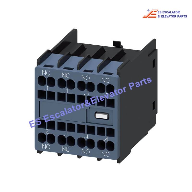 3RH2911-2HA22 Elevator Auxiliary Switch 2 NO + 2 NC Current Path 1 NC, 1 NC, 1 NO, 1 NO For 3RH And 3RT Spring-type terminal Use For Siemens