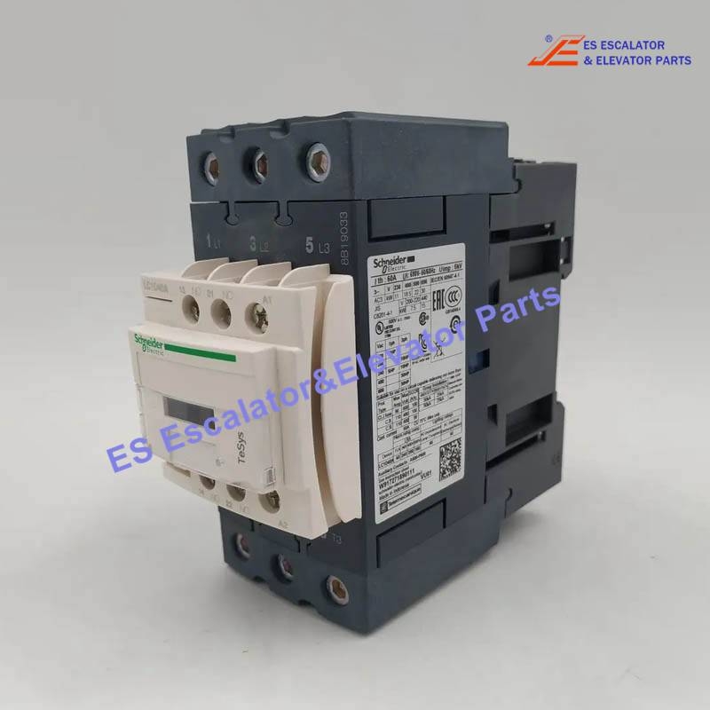 LC1D40A Elevator Contactor 220 V AC 50/60 Hz Coil Use For Schneider