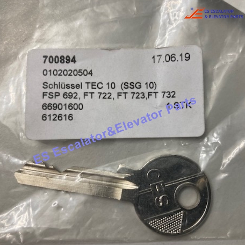 66901600 Escalator Key Use For Thyssenkrupp