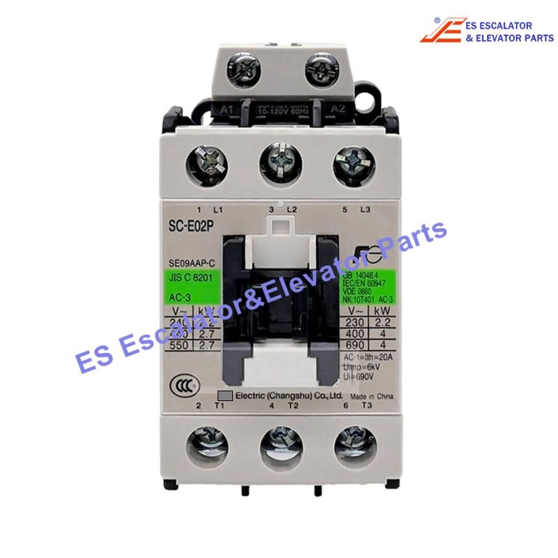 SC-E02P/G(DC110V) Elevator Contactor Use For Other