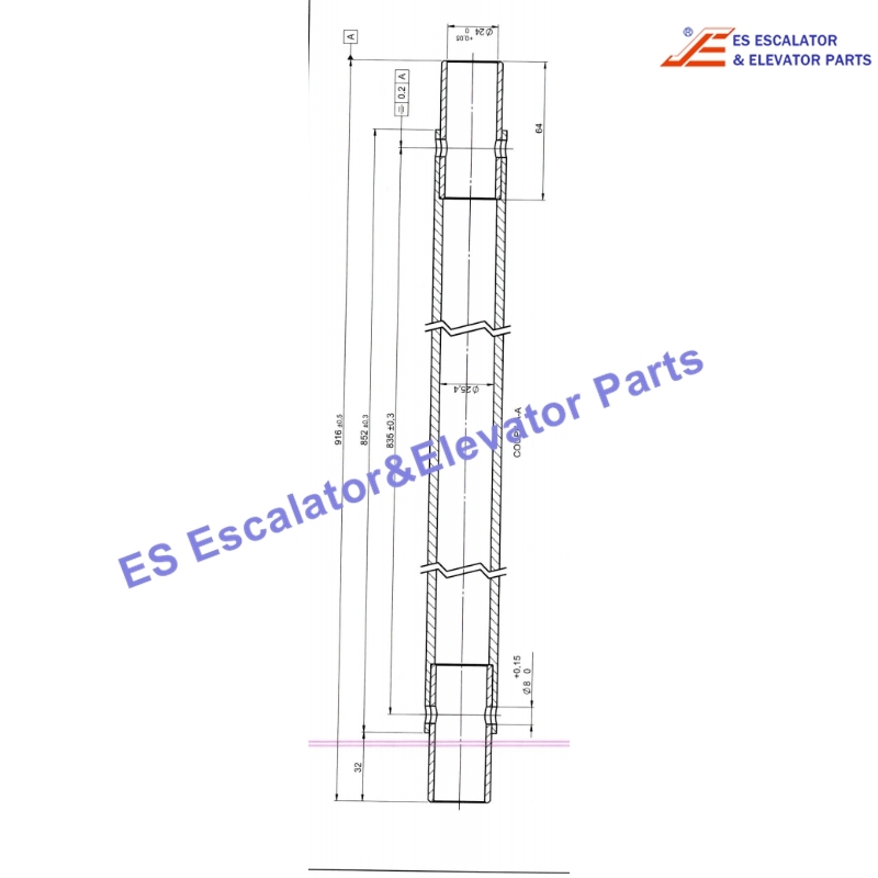 6779TUBEQ Escalator Shaft Use For Other